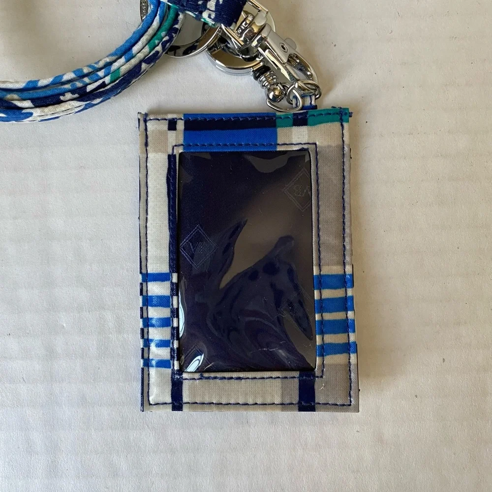 Vera Bradley ID Holder with Lanyard